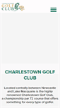 Mobile Screenshot of charlestowngolfclub.com